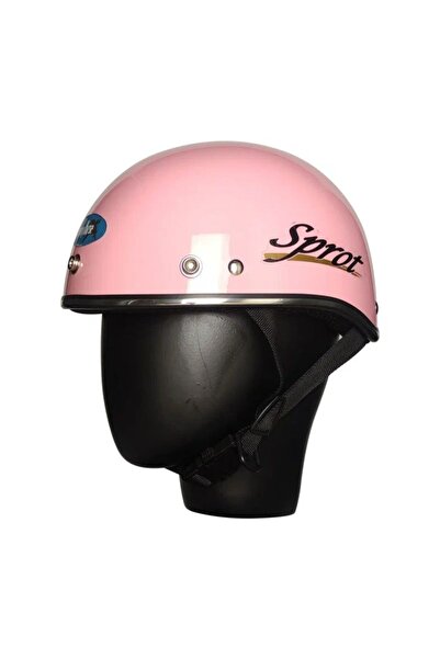 ebakbak Motosiklet ve Bisiklet Kaskı Abs Materıal Yarım Chopper Model Kask Ve...