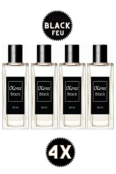 ixora Black Feu (4 adet) Erkek Parfüm 50 ml Edp