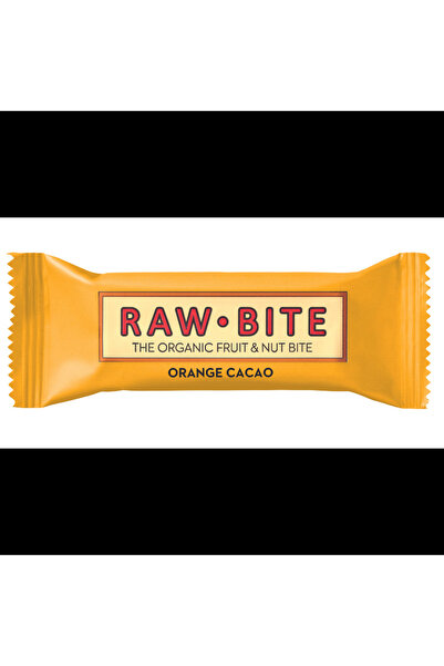 raw bites Baton fără gluten, fără zahăr adăugat, portocale și cacao, organic,...