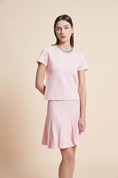 Yola Layer Long Sleeve Plain Top