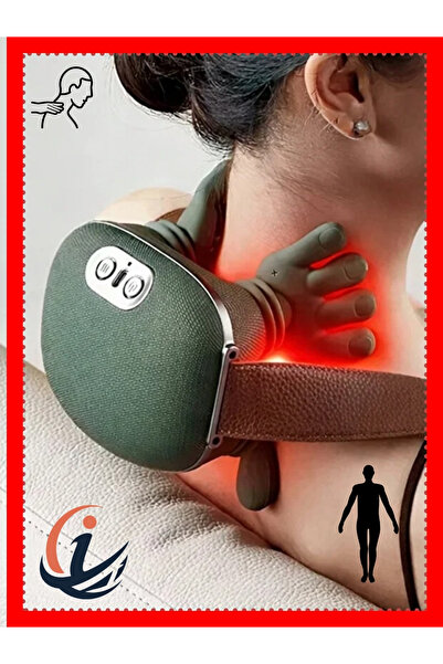 İLHAY Shiatsu Etkili Kablosuz Isıtmalı Vücut Masaj Aleti - Ovmalı El Hissiyat...