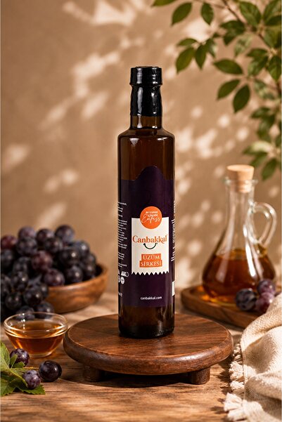 Canbakkal Doğal Üzüm Sirkesi 500 ml - Katkısız Geleneksel Sirke - Doğal Üzüm ...
