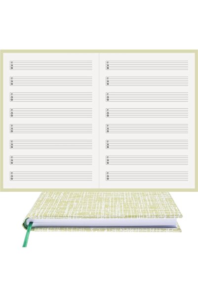 BİDEFTER مفكرة جيتار (خط قطع يسار مع مفاتيح تاب) 100% صناعة يدوية، خياطة يدوي...