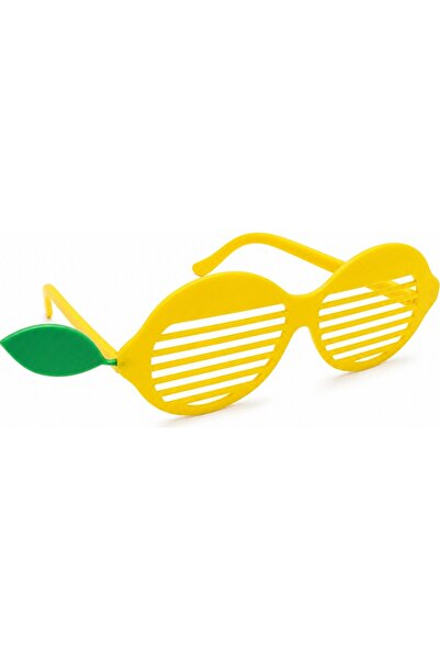 Yapı3D Lemon Design Fun Party Glasses – Colorful Style Accessory Summer Conce...
