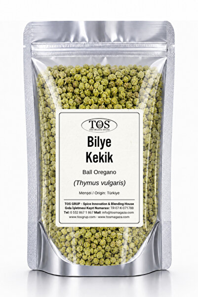 TOS The Organic Spices Bilye Kekik 100 gr (1. KALİTE) Thymus Vulgaris / Ball ...