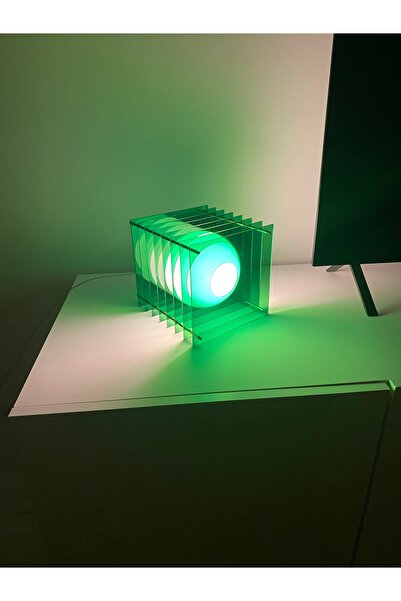 Velamora Furniture Pulse Lamp – Dekoratif Masa Lambası Yeşil