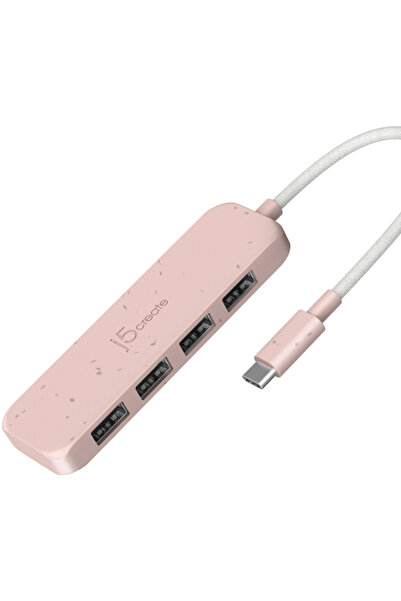 j5create -Hub USB-C prietenos cu 4 porturi / tip A din a doua generație