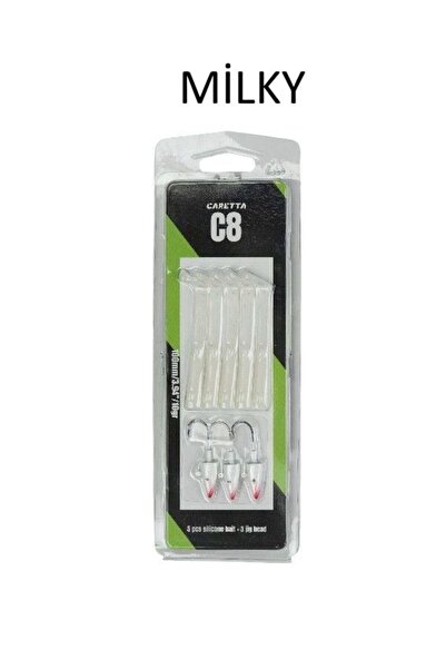 Caretta C8 8cm 5.5gr Lrf Silikon Yem