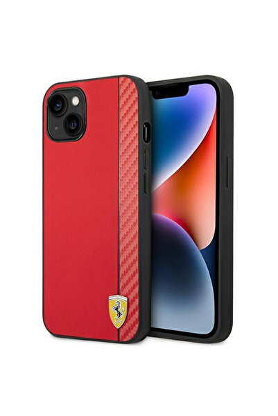 Ferrari FEHCP14MAXRE iPhone 14 Plus 6.7 "   roșu/roșu carcasă rigidă Carbon