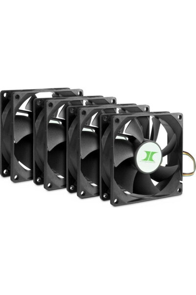 Inter-Tech Set de 4 Ventilatoare PC 80x80x25mm 2U 2406-2412 - 88887290