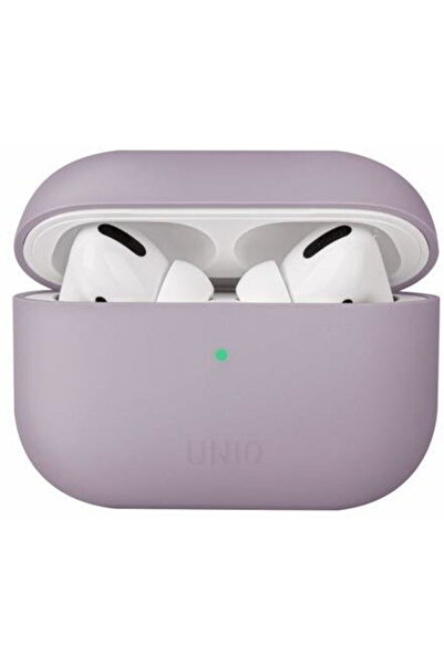uniq Калъф Lino за AirPods Pro, силиконов, лавандулов/люляков