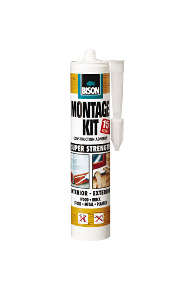 Bison Adeziv construcÅ£ii Montagekit Super Strength 350g