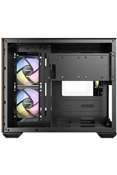 ANTEC 0-761345-10147-9, Mini Tower, Fara sursa, Micro ATX, Negru