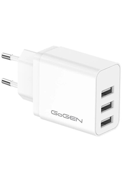 Gogen ACH 301W, 3 x USB, 5V/3.1 A, 15.5 W, alb
