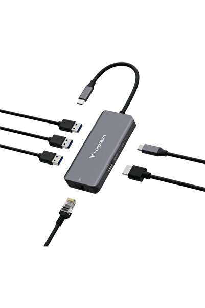 Verbatim 32157, USB-C, 100 W, Gri