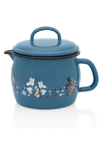 Metalac Oală 1.3l cu cioc și capac Cooking Delight Metalacemail/12cm/1.3l