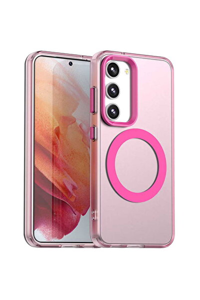 Techsuit Husă pentru Samsung Galaxy S23 - CandyCase MagSafe - Roz