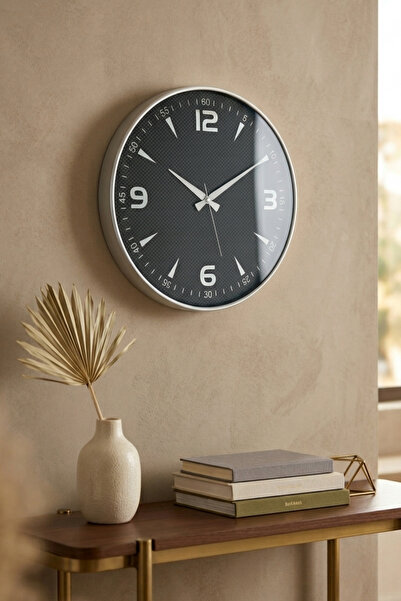 Frapan Home GLX 42 Cm Premium Dekoratif Duvar Saati Sessiz Mekanizmalı Büyük ...