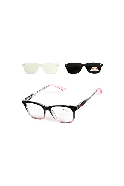 Alpin Eyewear Γυαλιά Πρεσβυωπίας Clip-on ALPIN 10717 Ρόζ-+3.50-Pink 3 σε 1 με...