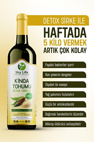Sky Life Health & Wellness Detox Form sirkesi kilo.vermek