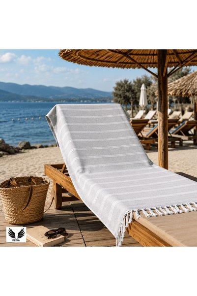 PEGA Sultan Peshtamal 90X170 cm 100% Cotton Beach Towel