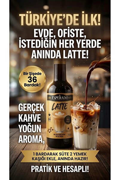 ESPERADO SOĞUK KAHVE LATTE 750 ML