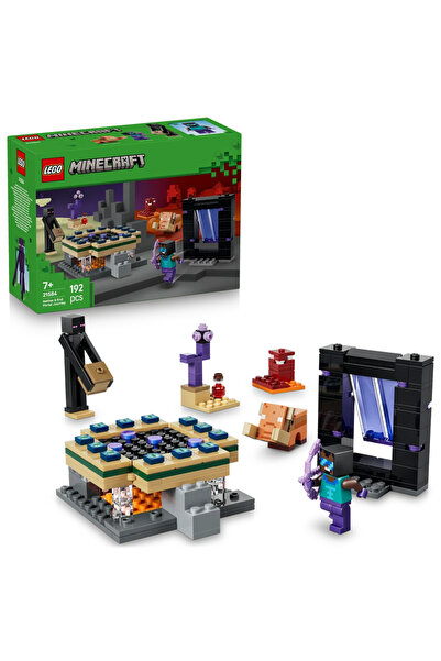 LEGO Пътешествие в Minecraft през порталта към Ада и Края 21584
