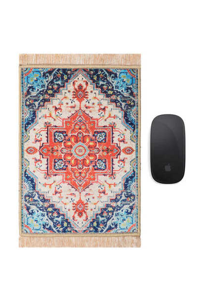Bursa İpek Small Blue Decorative Mouse Pad