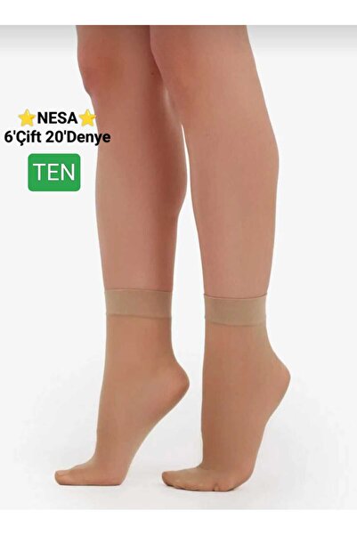 NESA 6 чифта дамски тънки чорапи 20 дение 57-тен
