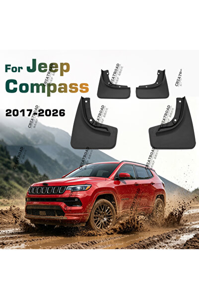 Choice واقيات الطين والرذاذ لسيارة جيب كومباس موديلات 2017 2018 2019 2020 202...