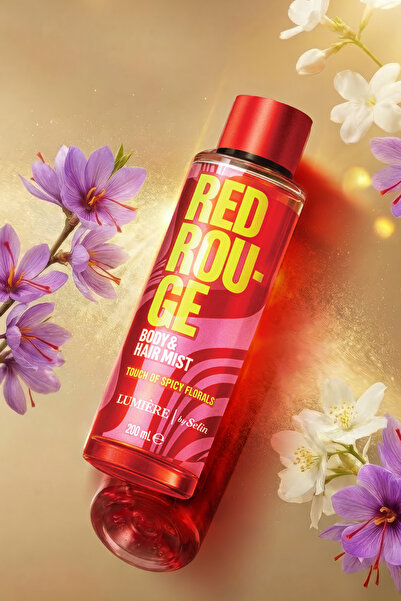 LUMIÈRE Lumiere Red Rouge Saç Ve Vücut Spreyi 200 ml