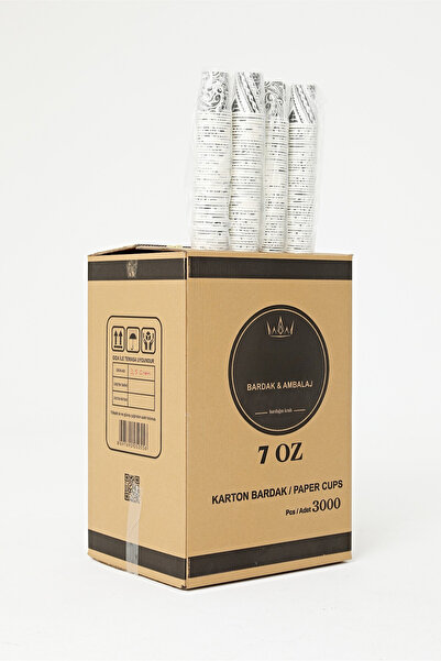 KentOyuncaK 7 oz Leak-Proof 400-Pack Paper Cups - Disposable Paper Cups - Mul...