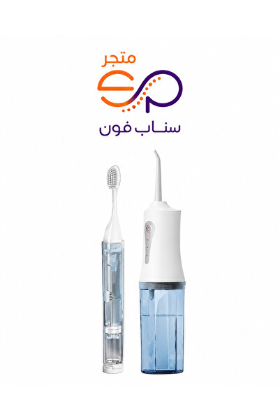 SP طقم العناية بالأسنان DX2524 مع خزان ماء سعة 190 مل وبطارية تدوم 50 يومًا