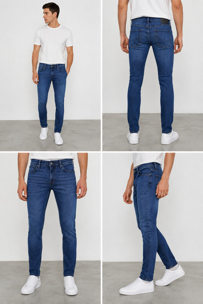 Jack & Jones Male Slim Fit Jeans JJIGLENN JJORIGINAL MF 775 Noos