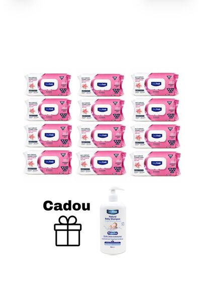Deep Fresh Servetele umede pentru multi suprafete cu bicarbonat si otet Lily ...
