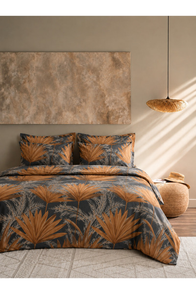 Boreas Home Double Duvet Cover Set with Elastic Sheet Bella Premium