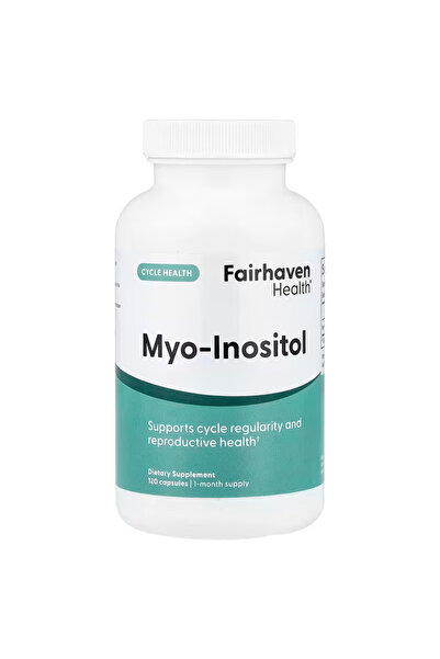 Fairhaven Health Myo-ınositol, 2,000 Mg, 120 Capsules (500 MG PER CAPSULE) Vr44