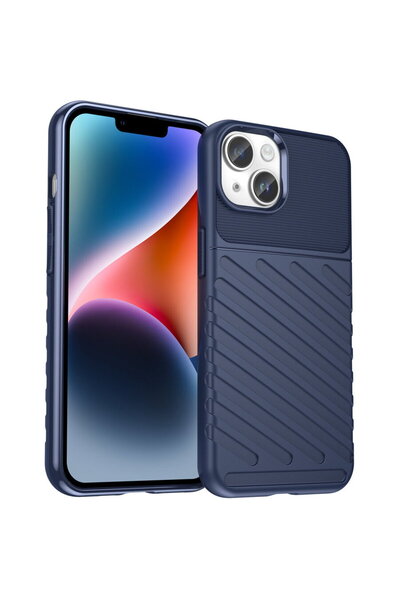 Hurtel Husă blindată Thunder Case albastră pentru iPhone 14