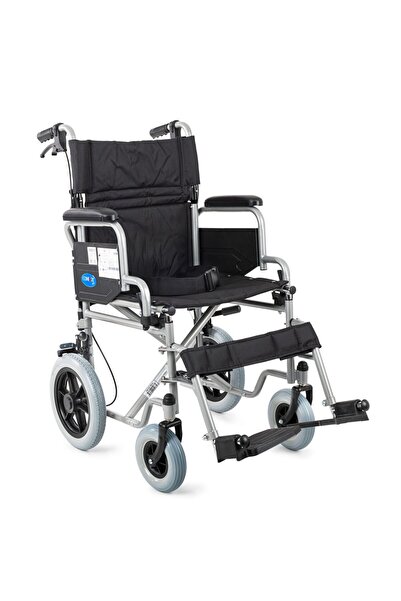 Comfort Plus DM-327 45cm Gri Özellikli Transfer Refakatçi Tekerlekli Sandalyesi
