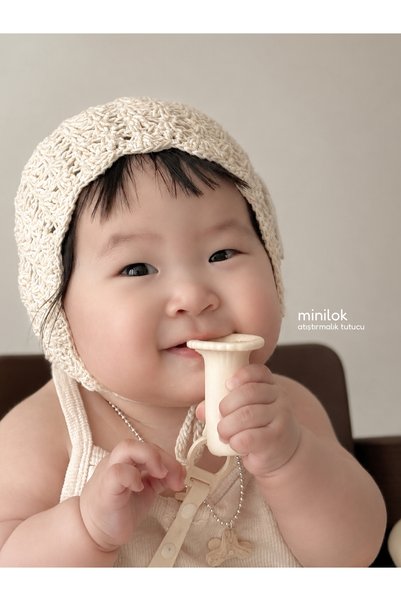 Tgm Baby Minilok Ultra Premium Silicone Pacifier Holder and Pacifier Strap