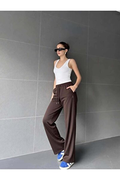 Mercan Kids Women's High Waist Loose Palazzo Trousers
