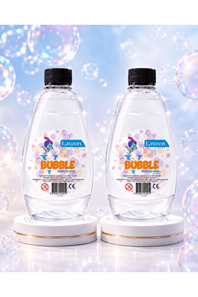 Lavoon V-bubble Kaliteli Formül 2'li Baloncuk Sıvısı Likiti Köpük Tabancası L...