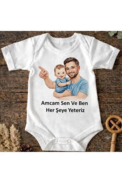 EYDUBABY Amcam Yazili Baby Body Zibin Written Baby Body Suit