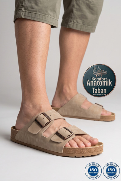 Roy Jones Papuci de vară unisex BreezeStep Arizona, ergonomici, cu două catar...