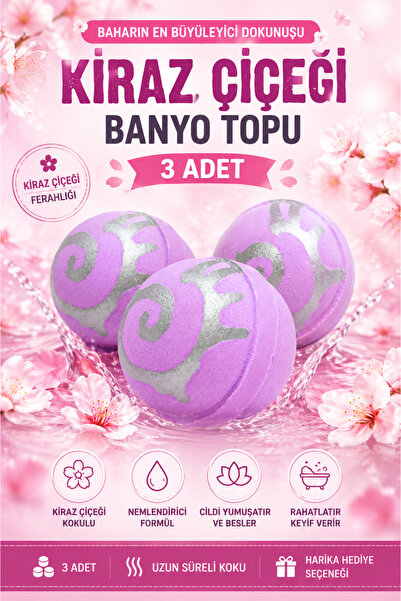 bath box Bathbox Japon Kiraz Çiçeği Banyo Topu, Nem Bombası, Jakuzi, Küvet & ...