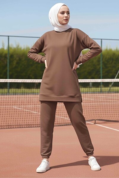 Generic Brand Two-Thread Double Suit with Elastic Cuffs - 28029-Vizon