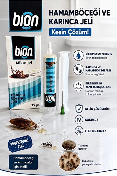 Bion Hamamböceği Jeli 35gr