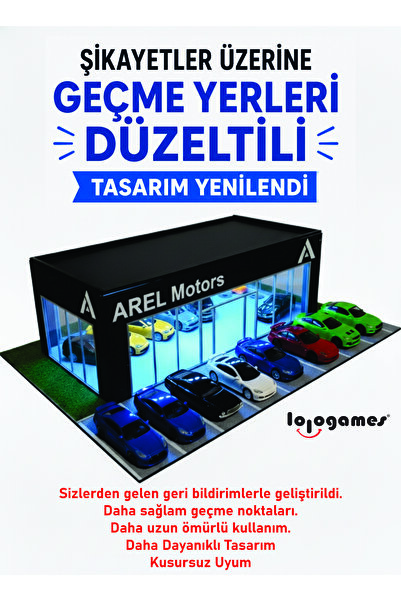 lologames Kişiye Özel Led Aydınlatmalı Showroom Galeri Diorama Maket 1.64 Ölçek