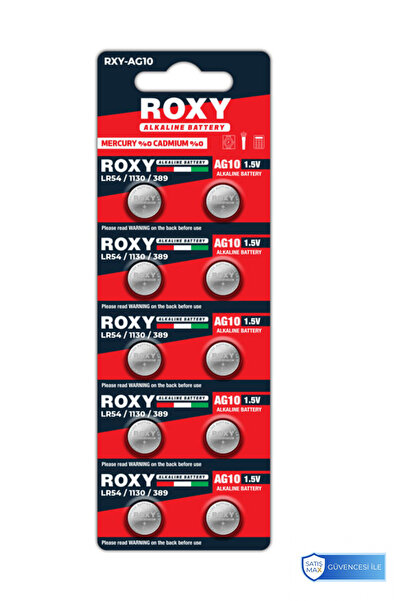 Genel Markalar Lüx Roxy Ag10 Oyuncak Hesap Makinası Işıklı Mum Pili Lr1130/lr...