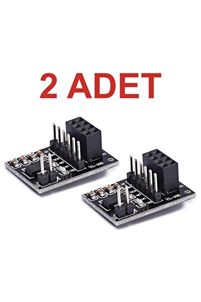 Rodevino 2 Adet NRF24L01 Adaptör Modülü 3.3V Regülatörlü Arduino VCC Adaptör ...